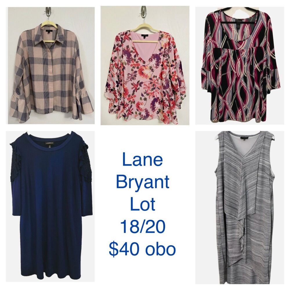 Lane Bryant Women's Clothing 5 Piece Lot Sz 18/20 $40 obo